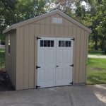 10x14 Gable on slab Wind Lake WI